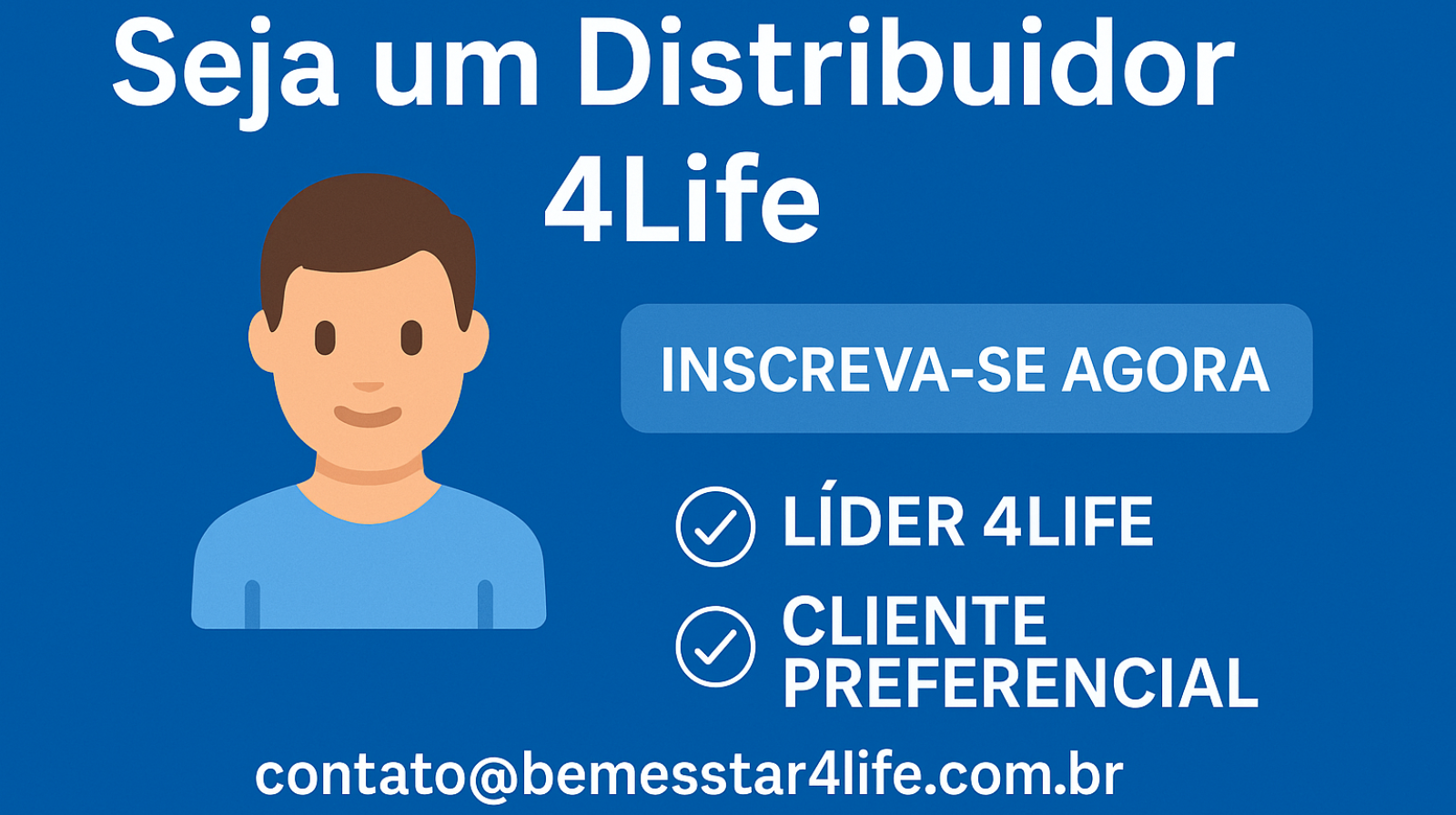 Seja um Distribuidor 4Life